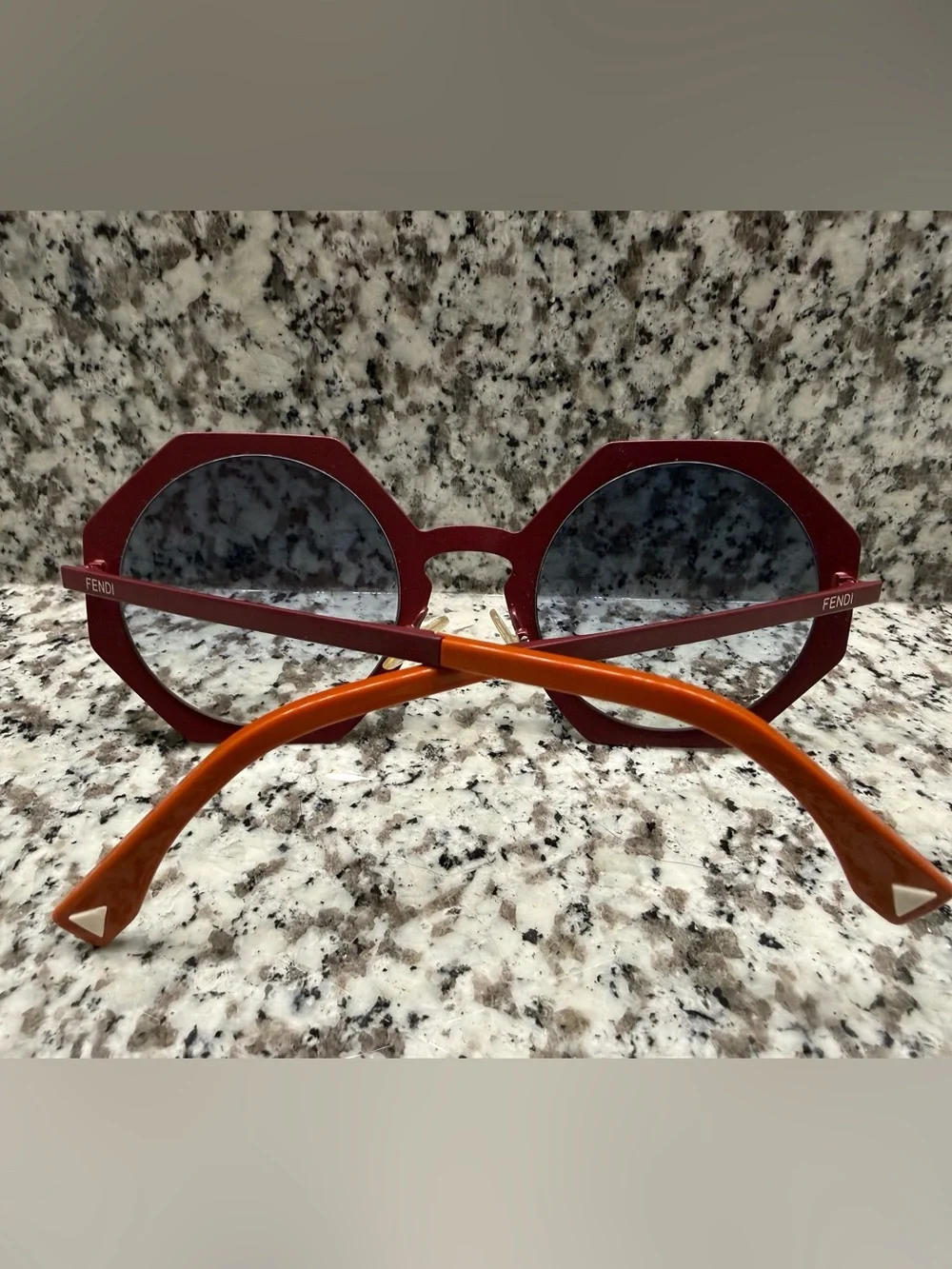 Fendi sunglasses red